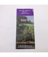 Island Motel &amp; Resort Eureka Springs Arkansas Brochure Vintage 1990&#39;s - €5,90 EUR