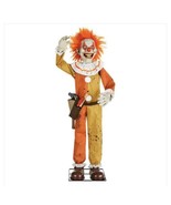 Halloween Animatronic Prop 4.5 ft. Animated Sinister Steve Scary Clown - £174.09 GBP