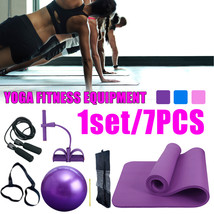 1Set Yoga Balls Yoga Mats Skipping Rope Spring Exercise Elastic Belt Fit... - $75.00