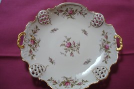 Rosenthal tray Moliere Pattern, Moosrose, double handle [#7] - £73.65 GBP