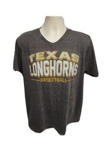 University of Texas Longhorns Basketball Adult Large Gray TShirt - £12.05 GBP