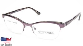 New Wittnauer Cynthia Dark Purple Eyeglasses Glasses Metal Frame 52-18-135 B35mm - £61.73 GBP