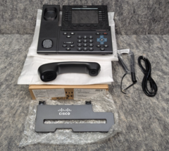 5 New CISCO 8961 Unified IP Phone with Handset &amp; Stand Cisco CP-8961-CL-K9 - $34.99