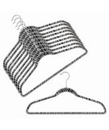 Only Hangers Zebra Print 17&quot; Slim Shirt/Pant Hangers (pk10) - $26.54