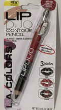 l.a. colors lip duo contour liner pencil Drama Queen - $11.88