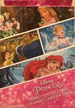 Disney Princess 54 Pack Jumbo Playing Cards - Ages 4+ - New - £6.10 GBP