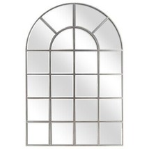 30 x 44 in. MDF Base Covered with Beveled Arch Window Wall Mirror - 0.25... - £232.29 GBP