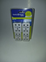 Travel Smart By Conair 4 Piece Dual Outlet Adapter Plug Set M601-320  2011 - $14.52