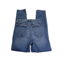 Tinseltown Jeans Size 5/27 Juniors Blue Medium Wash Mid Rise Skinny Leg Denim - £11.39 GBP