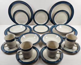 (4) Sango Mariana 5 Pc Place Setting Vintage Rainbow Table Dining Dish R... - £181.29 GBP