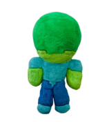 JINX Minecraft 8.5&quot; Baby  Green Zombie Plush - £7.47 GBP