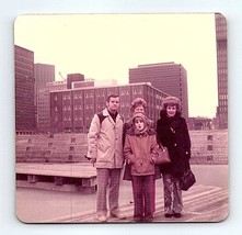 Colore Fotografia Famiglia IN Anteriore Di Fort Pitt Pittsburgh Pennsylvania - $29.63