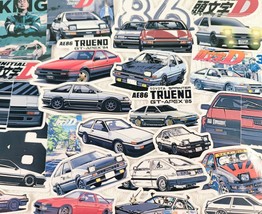 22pc Toyota Corolla AE86 Trueno Levin Vinyl Stickers for JDM drift legen... - £6.05 GBP