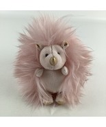 FAO Schwarz Sparklers Pink Hedgehog 7&quot; Plush Glitter Gold Stuffed Animal... - $24.30 CAD