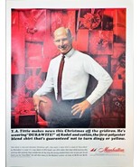 Manhattan Y.A. Tittle 49er Durawite of Kodel Cotton-1963 Vintage Print Ad - $9.74