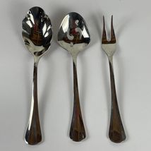 International SYMMETRY  Serving Pieces Lot Sugar Sifter Olive Fork Shell... - $18.99