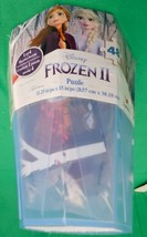 Disney Frozen 2 48-Piece Surprise Puzzle in Plastic Gem-Shaped Storage Case - £6.21 GBP