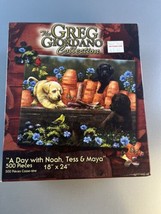 Greg Giordano Collection 500 Piece Jigsaw Puzzle &quot;Noah, Tess &amp; Maya&quot;  New - £9.36 GBP