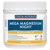 Ethical Nutrients Mega Magnesium Night 126g Powder - £95.89 GBP