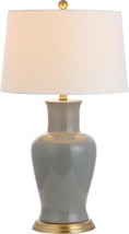 Jonathan Y Jyl4026C Julian 29&quot; Ceramic Led Table Lamp Traditional, Gray - $87.95