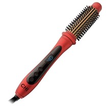 Open Box - CHI Tourmaline Ceramic Heated Round Brush,Ruby Red, 1.25 - $30.99