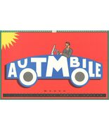 SEYMOUR CHWAST Cars IV 12" x 19" Lithograph 1996 Advertising - $82.17