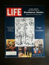 Life Magazine March 24, 1967 Easter in Jerusalem - Svetlana Stalin Story Ads C1 - £5.20 GBP