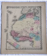 Antique Atlas Map AFRICA North Western Sheet, No 35. 1855 Colton World M... - $915.15 MXN