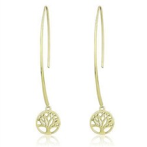 TK3149 - IP Gold(Ion Plating) Stainless Steel Earrings with No Stone - $23.49