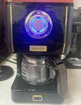 Amaste Drip Coffee Maker, Coffee Machine with 25 Oz Glass Coffee Pot - £34.96 GBP