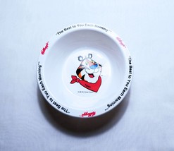 Vintage Frosted Flakes Cereal Bowl Kelloggs, Tony The Tiger, Retro 90s Plastic - £7.94 GBP