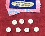 Phil Edwards by Reyn Spooner Hawaiian Shirt Set of 7 Buttons - £6.17 GBP