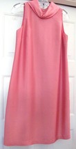Talbots Petites Dress 100% Silk Sleeveless Fully Lined Peach New With Tags - £31.89 GBP