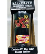 Collegiate University of Minnesota Golden Gopher Color Change Tumbler &amp; ... - £12.49 GBP
