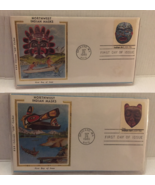 1980 Two Northwest Masks First Day of Issue Indian Art Stamps - €8,53 EUR