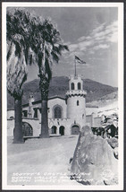 Death Valley, CA RPPC Scotty's Castle Exterior View - Frasher's Fotos Postcard - £9.63 GBP