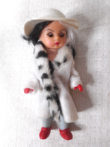 McDonald&#39;s 2004 Madame Alexander 101 Dalmatians Cruella Deville Doll 4 3/4&#39;&#39; - £5.41 GBP