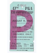 1965 PGA Championship Full Unused Ticket 3rd Practice Round August 11th ... - £226.58 GBP