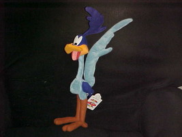 18&quot; Road Runner Poseable Plush Stuffed Toy With Tags By Applause From 1994  - £118.42 GBP