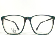 Lafont Eyeglasses Frames ZELIO 52 207 Black Blue Green Plaid Oversized 5... - £125.09 GBP