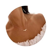 Necklaces for Women,14K Real Gold Plated Dainty Cute - £36.47 GBP