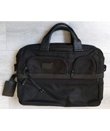 Tumi 2603516D3 Alpha 3 Black Slim Briefcase T-Pass Messenger Bag - $99.48 CAD