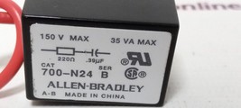 Allen Bradley 700-N24 Surge Suppressor Ser B  Mounting on the Coil Termi... - $121.34