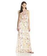 NWT JESSICA SIMPSON FLORAL PRINT MAXI DRESS Sz 6 - £30.81 GBP