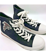 FOCO Atlanta Falcons Big Logo High Top Canvas Mens Shoes size 9 - $48.32 CAD