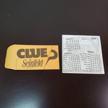 Seinfeld Clue Board Game Replacement Pieces Parts - Envelope & Notepad 2009 USED - £9.08 GBP