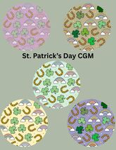 St. Patrick's Day CGM Patches, Dexcom G7 G6 Libre Omnipod Cover (Pack of 5) - $12.99