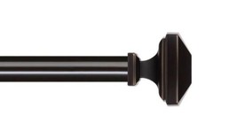 The Haven Collection Caramel Bronze Adjustable Curtain Rod - Elegant Series - £26.12 GBP+