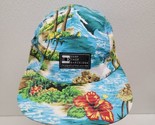 Surf Shop Barcelona 5 Panel Hat Cap Tropical Beach Summer Adjustable - $29.60