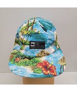 Surf Shop Barcelona 5 Panel Hat Cap Tropical Beach Summer Adjustable - £23.22 GBP